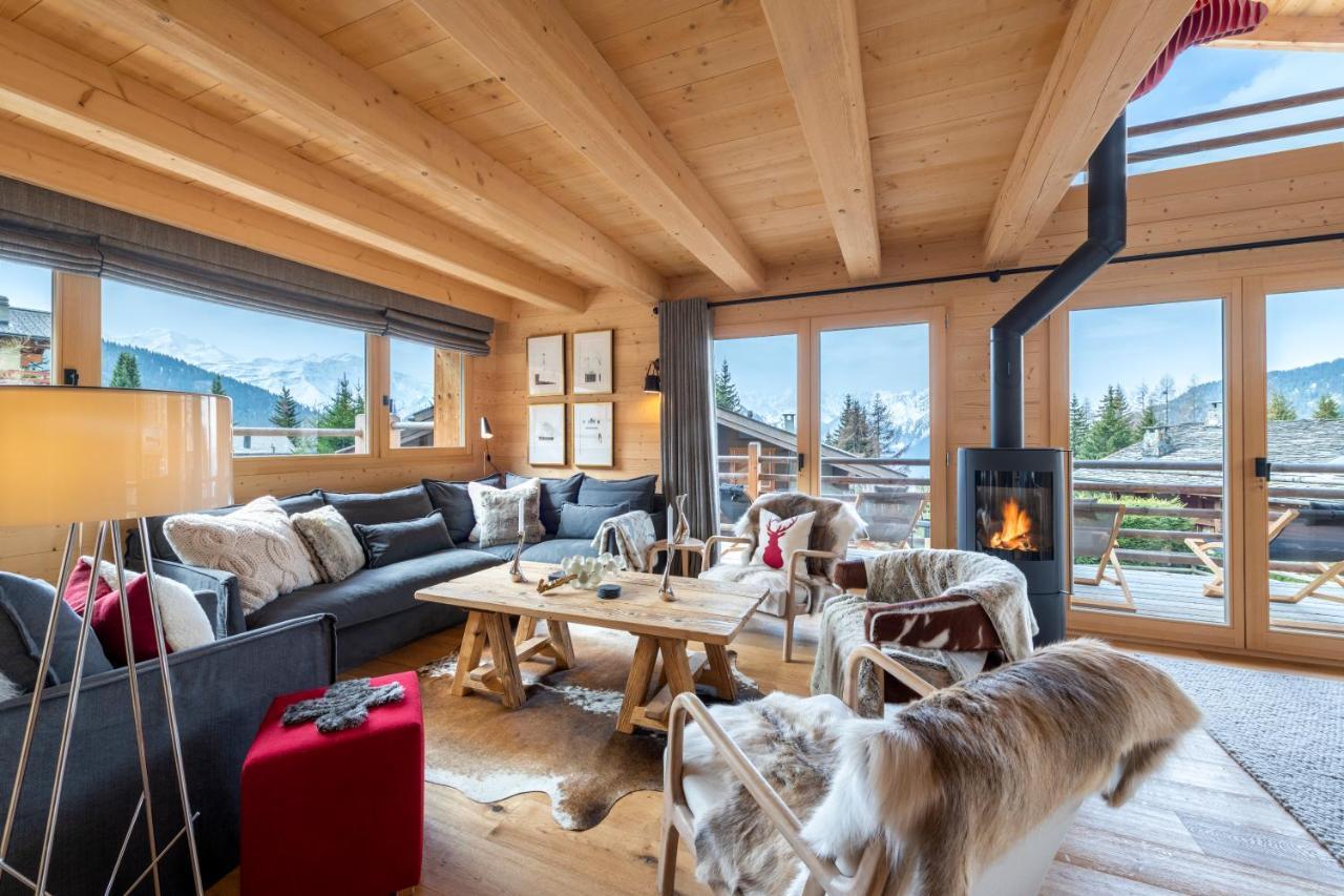 Chalet Melilot Villa Verbier Bagian luar foto