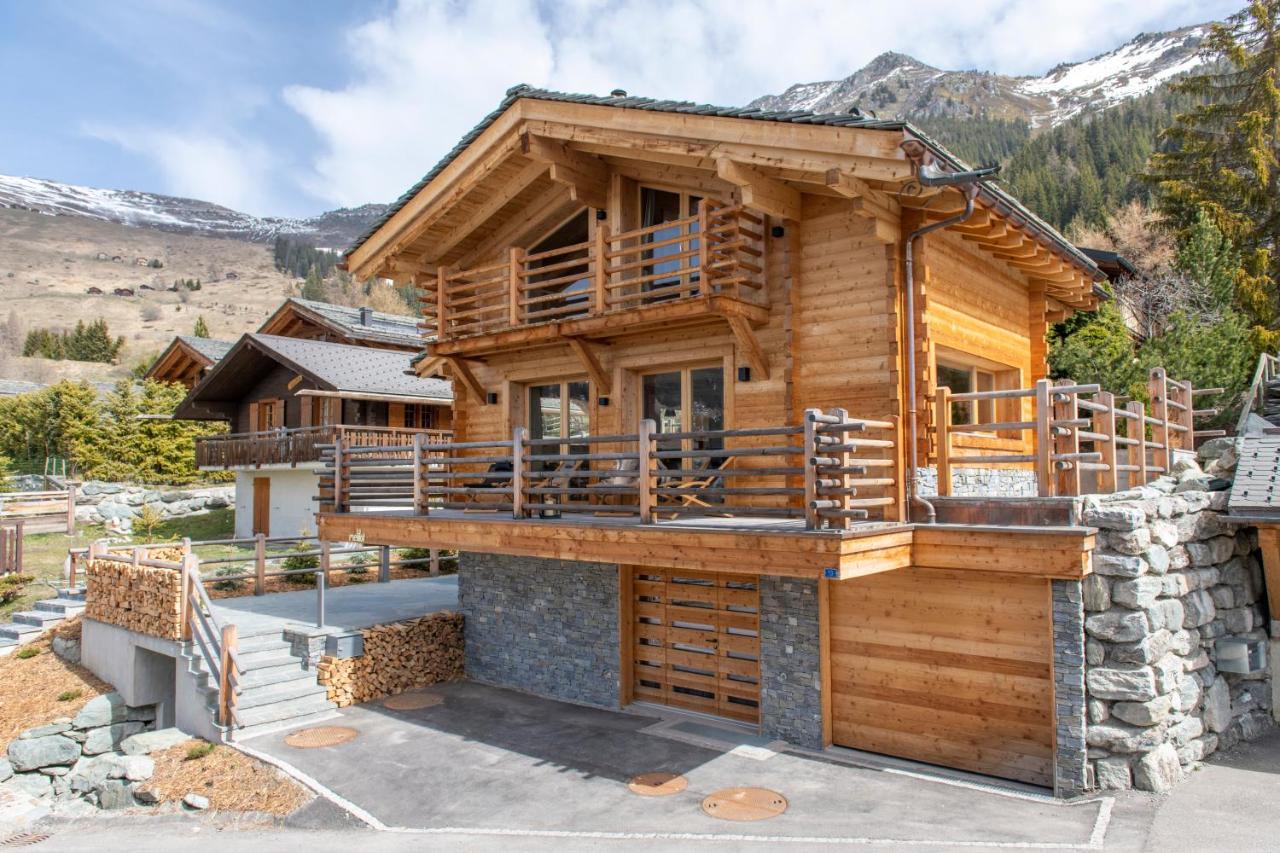 Chalet Melilot Villa Verbier Bagian luar foto